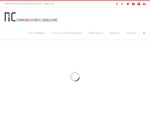 Tablet Screenshot of niccc.de